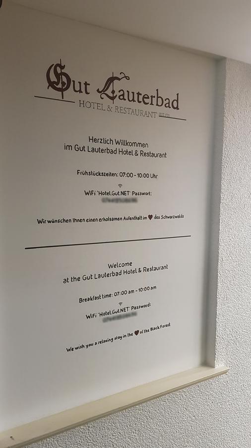 Gut Lauterbad Hotel Freudenstadt Exteriör bild